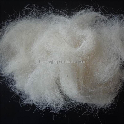 Scoured White Goat Hair  Waste