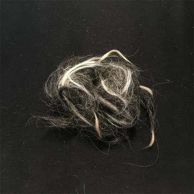 Scoured Chinese Grey Clipped Goat Hair