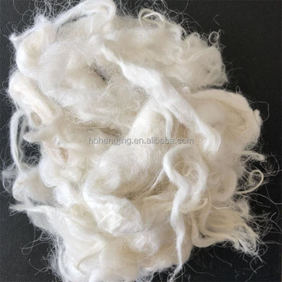 Factory Scoured Natural White Sheep Wool