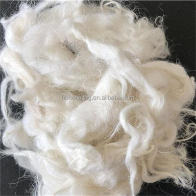 Factory Scoured Natural White Sheep Wool