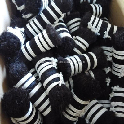 Washed Double Drawn Horse Mane Hair for Paint Brush